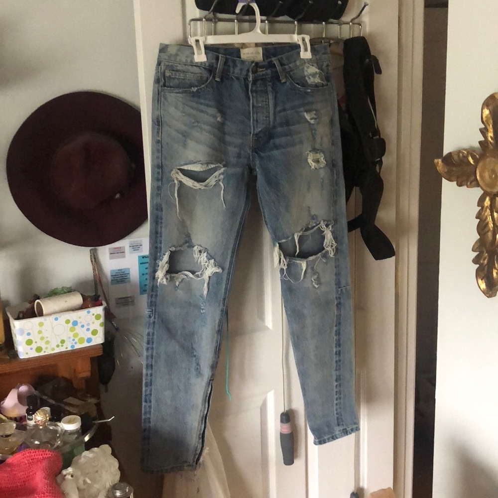 Fear of God FOG Season 4 Ripped Skinny Denim